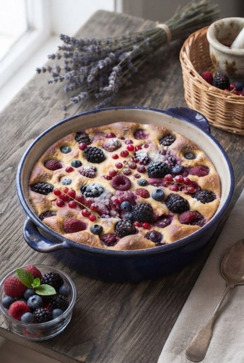 Clafoutis aux fruits rouges clafoutis aux fruits rouges