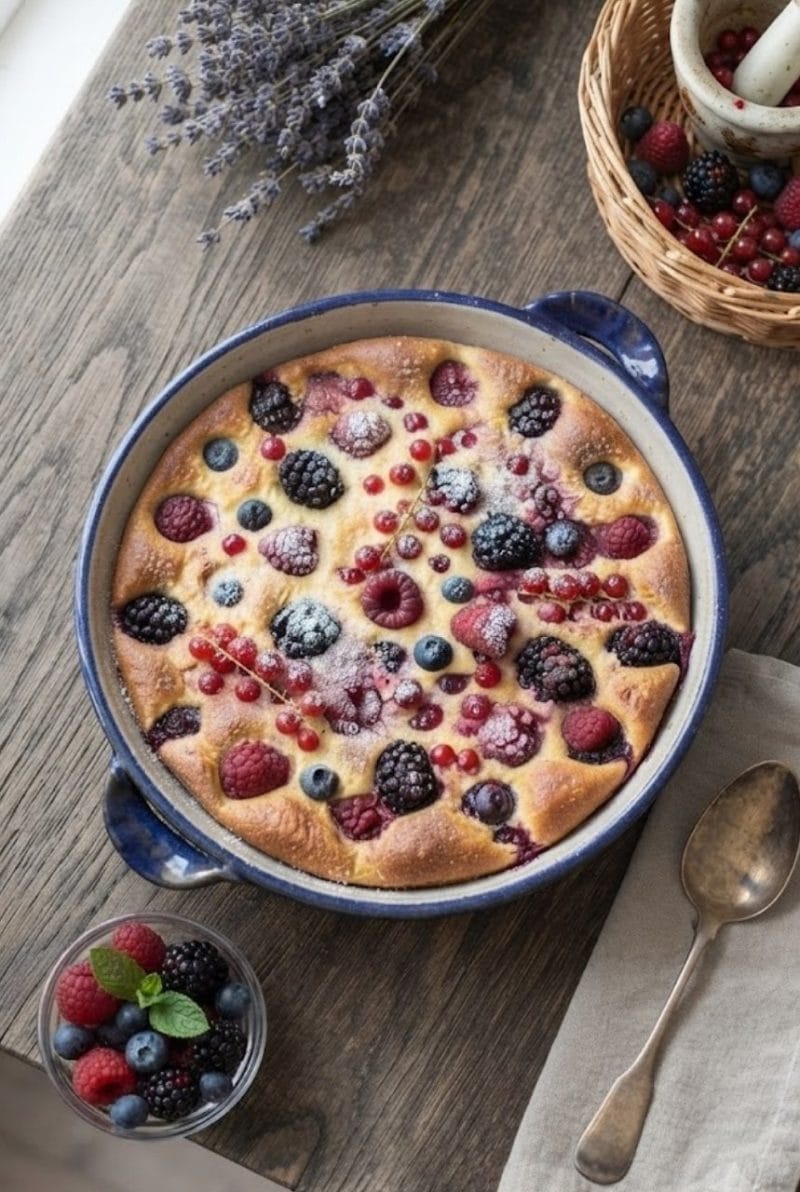 Clafoutis aux fruits rouges clafoutis aux fruits rouges