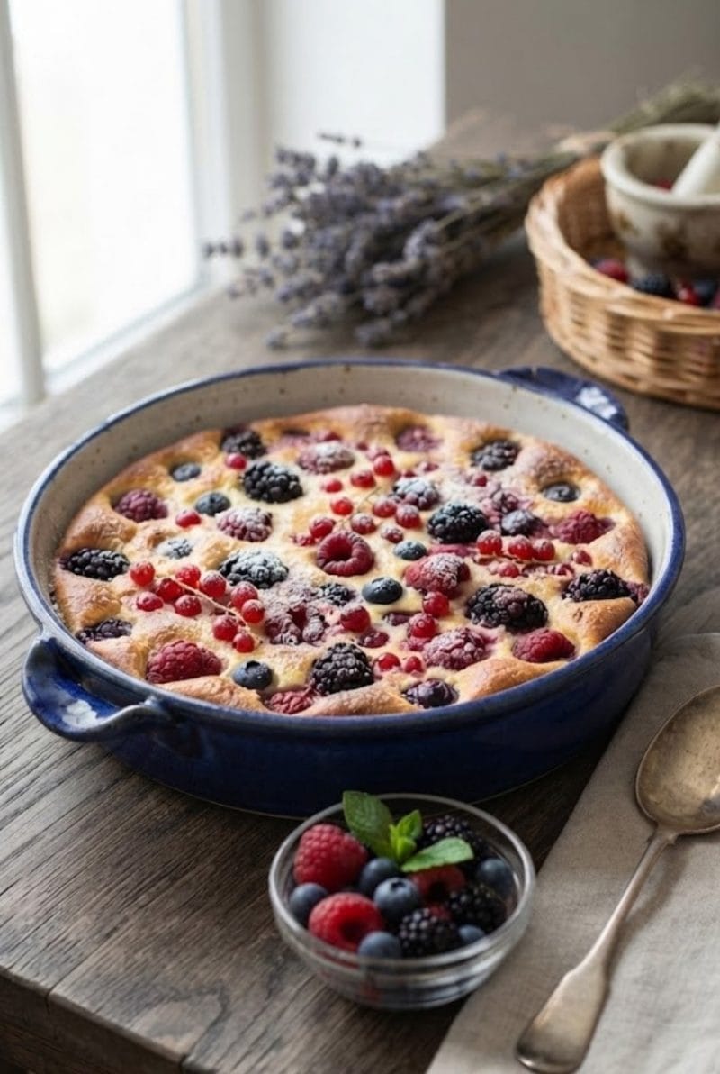 Clafoutis aux fruits rouges clafoutis aux fruits rouges