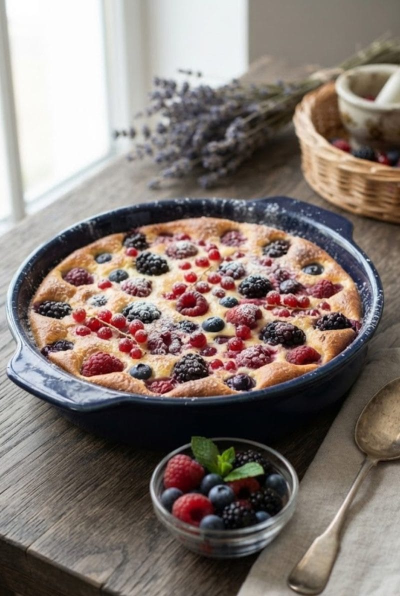 Clafoutis aux fruits rouges clafoutis aux fruits rouges