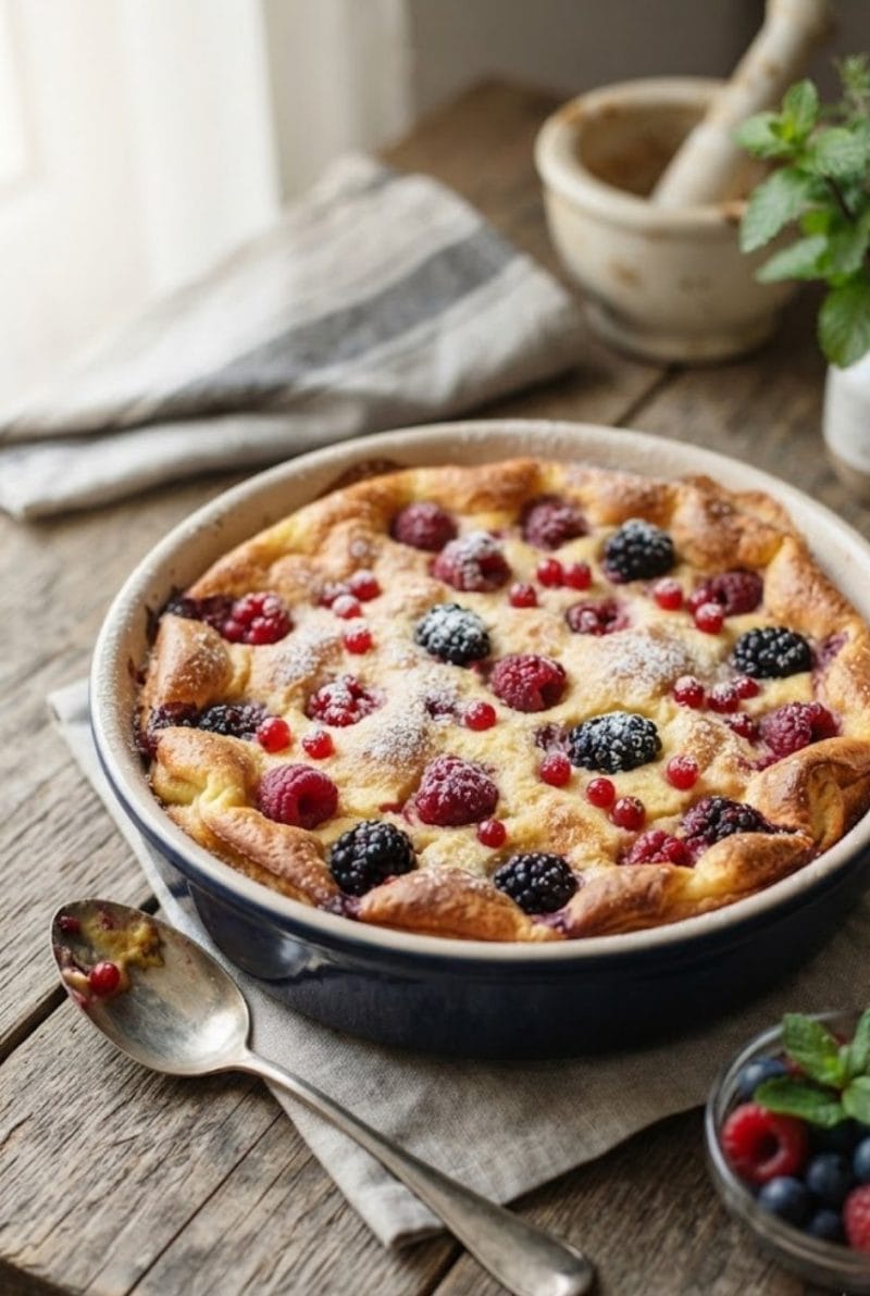 Clafoutis aux fruits rouges clafoutis aux fruits rouges