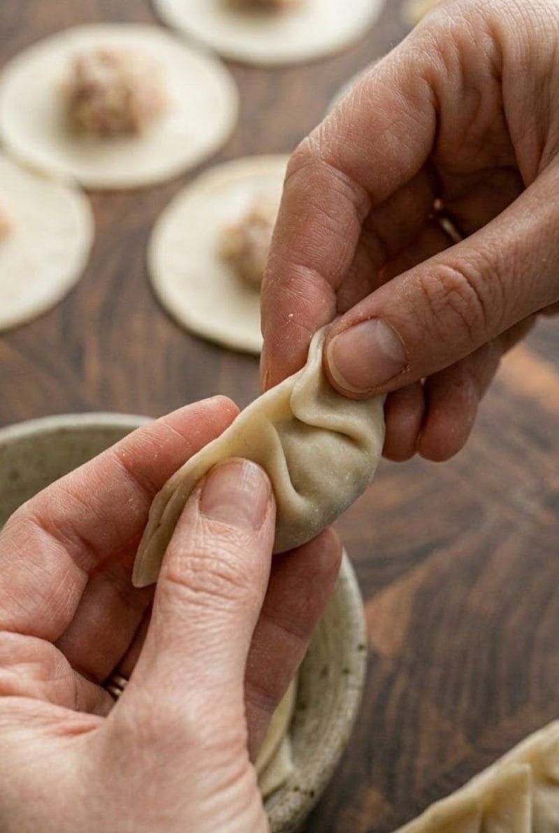 Gyozas au porc maison