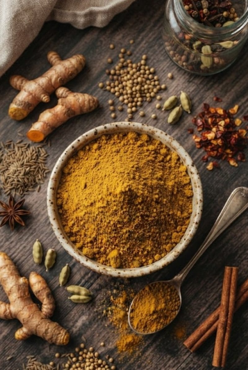 mélange d'épices curry maison