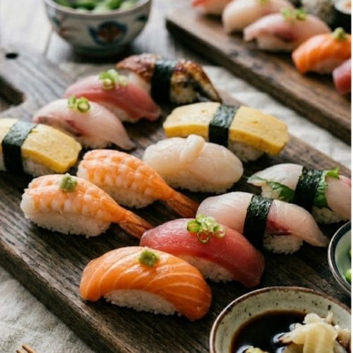 nigiri sushis