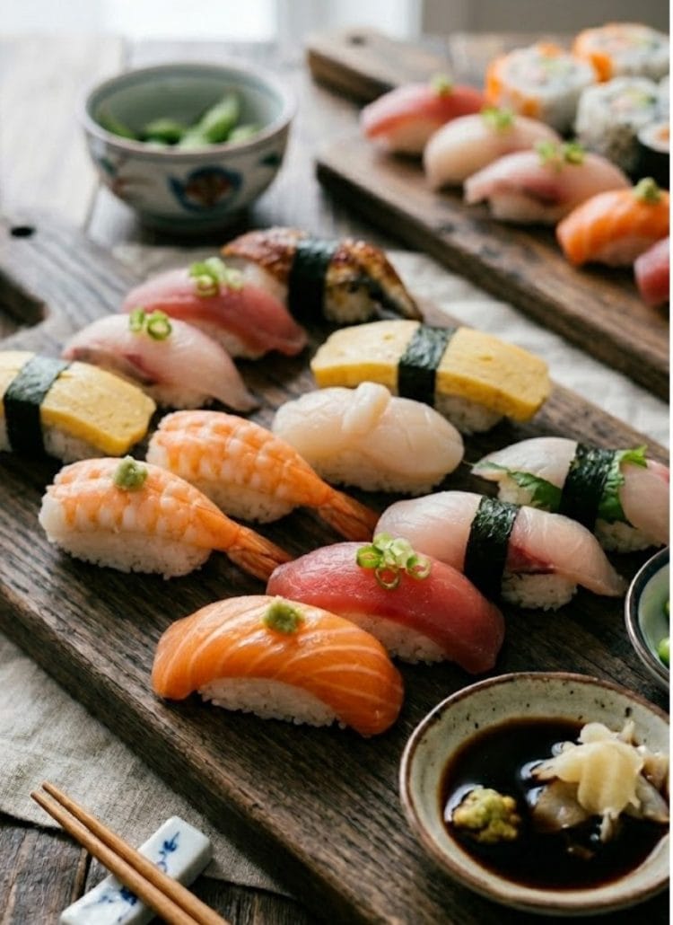 nigiri sushis