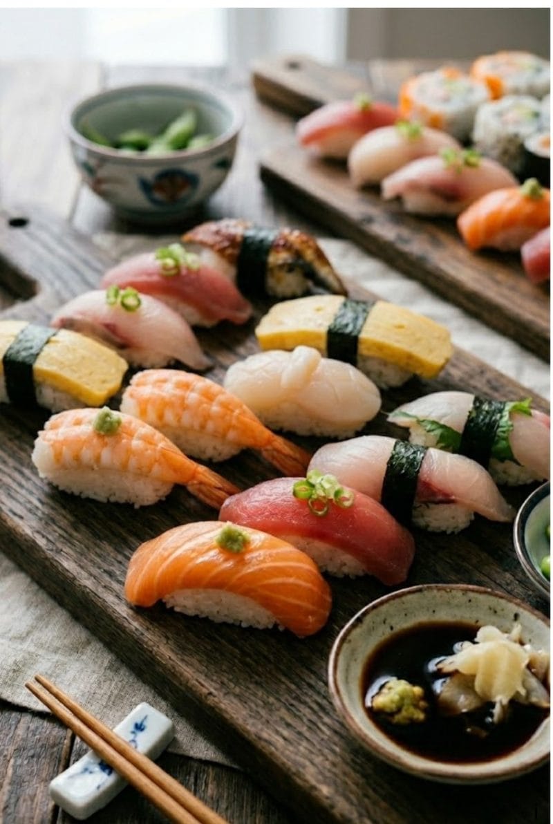 nigiri sushis