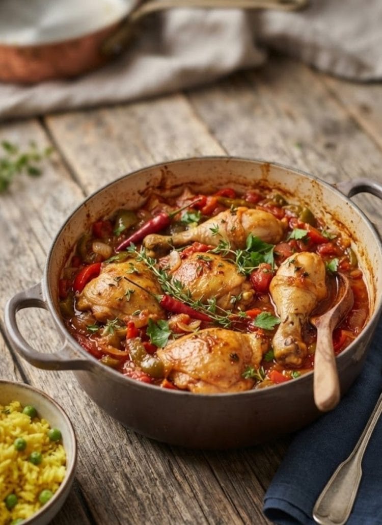 poulet basquaise