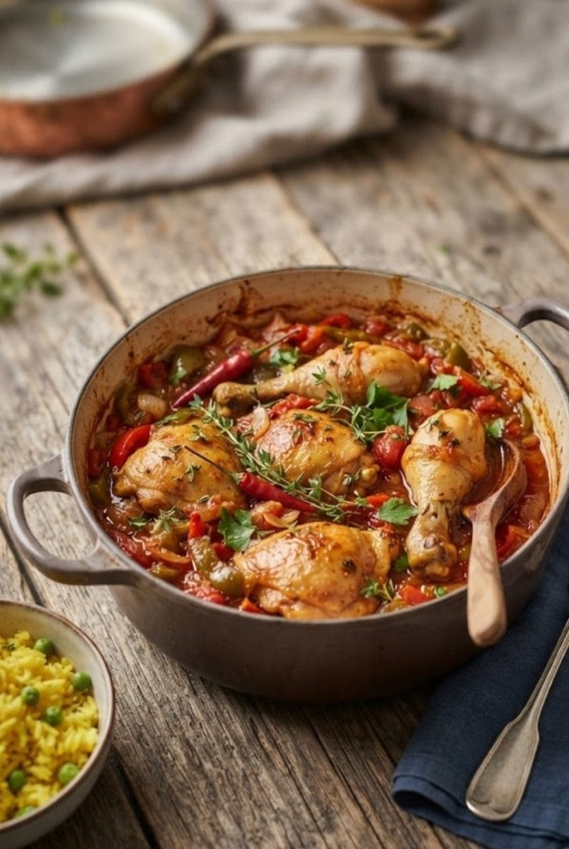 poulet basquaise