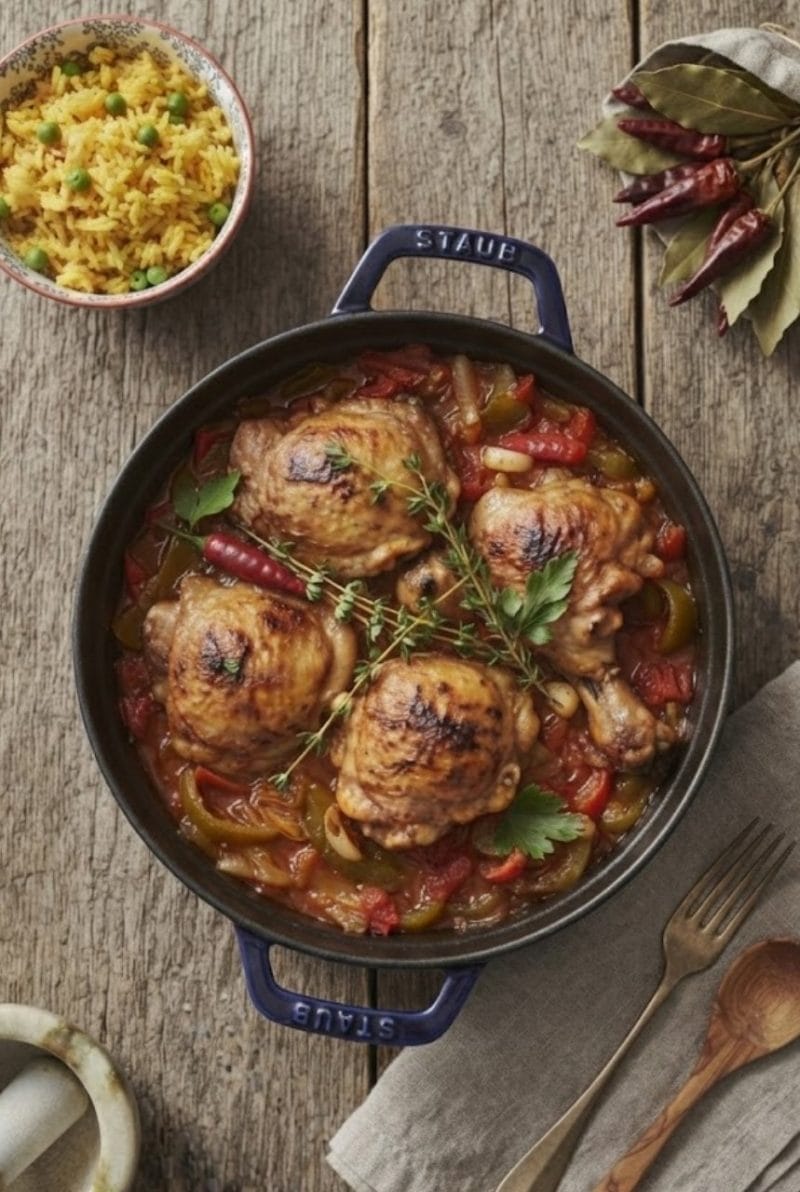 poulet basquaise