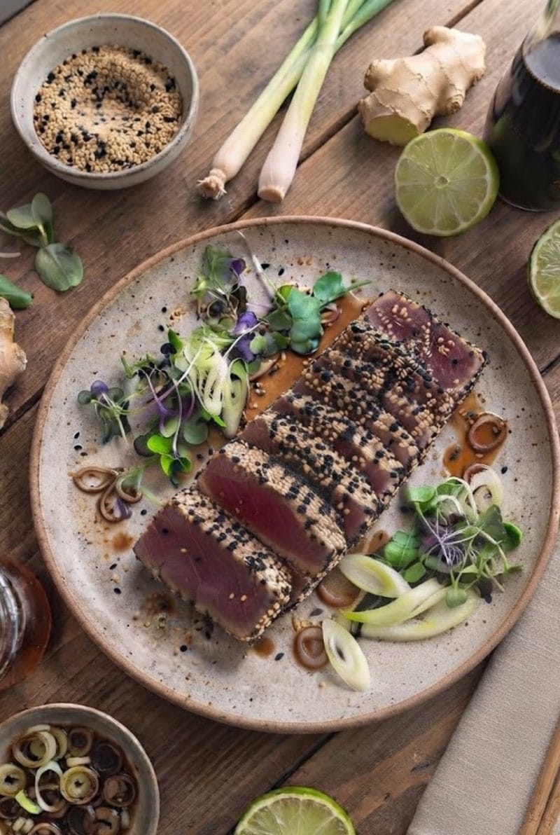 tataki de boeuf au sésame tataki de boeuf au sésame