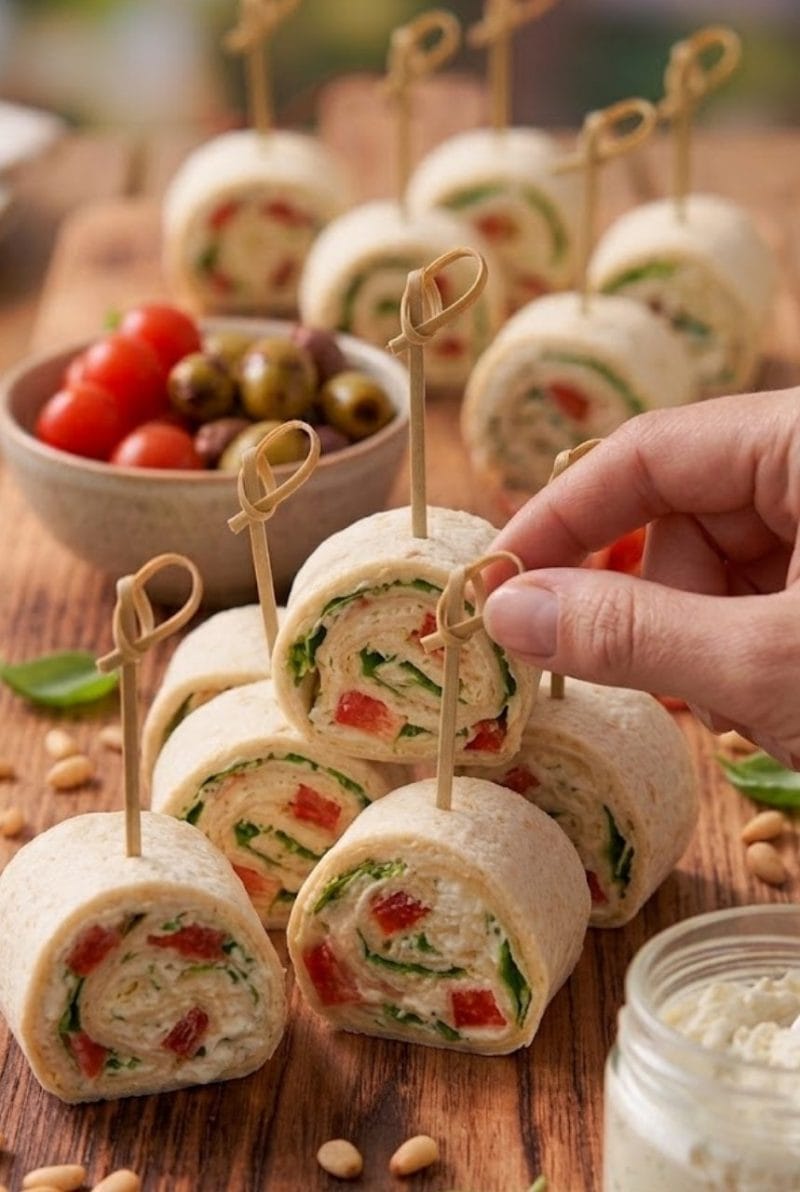 Wraps au chèvre frais et chorizo wraps au chèvre frais et chorizo