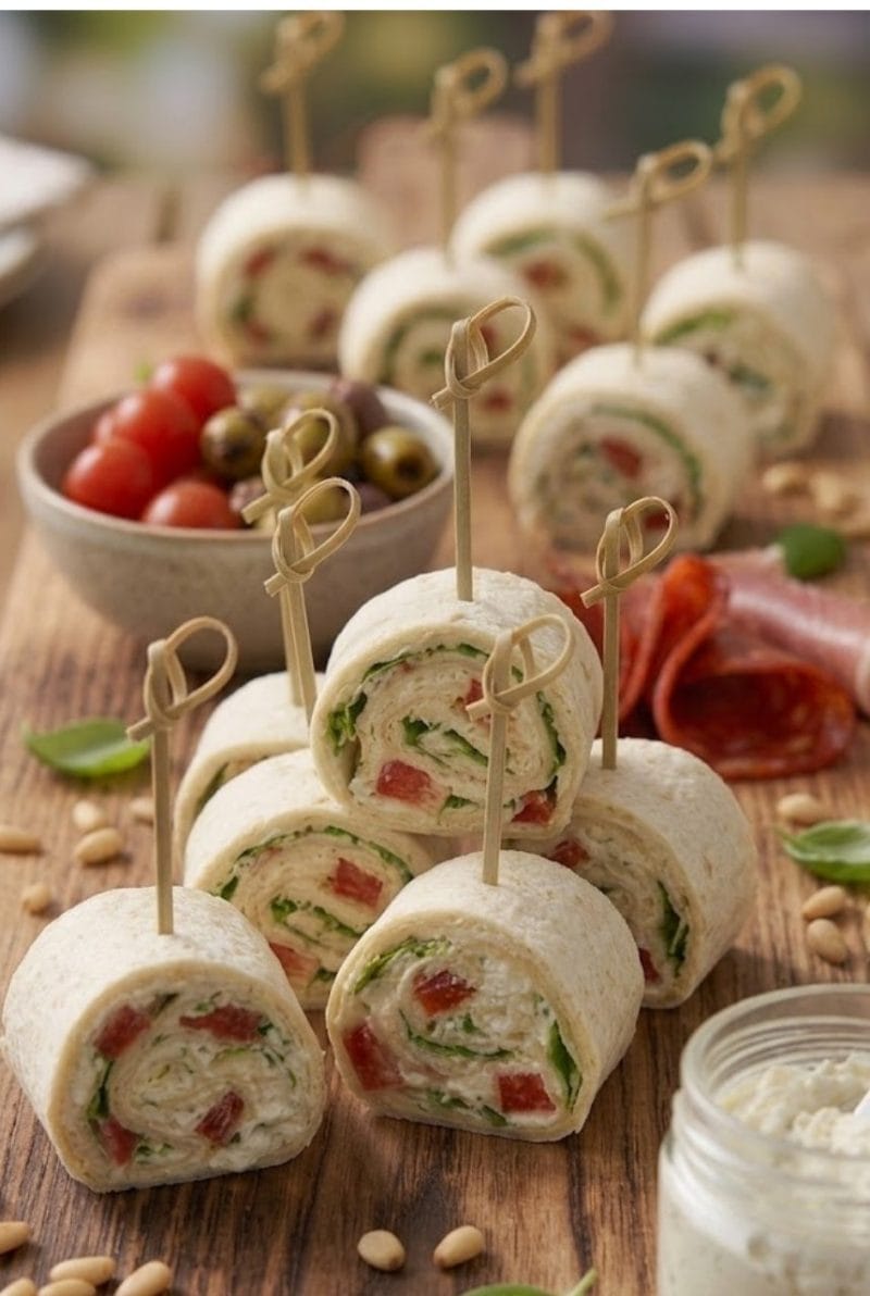 Wraps au chèvre frais et chorizo wraps au chèvre frais et chorizo