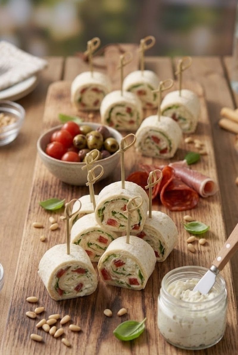 Wraps au chèvre frais et chorizo wraps au chèvre frais et chorizo