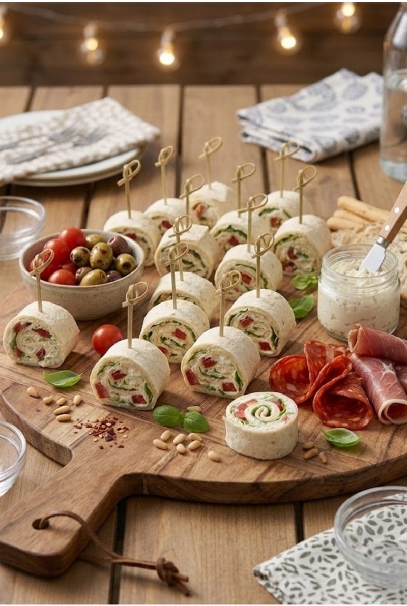 Wraps au chèvre frais et chorizo wraps au chèvre frais et chorizo