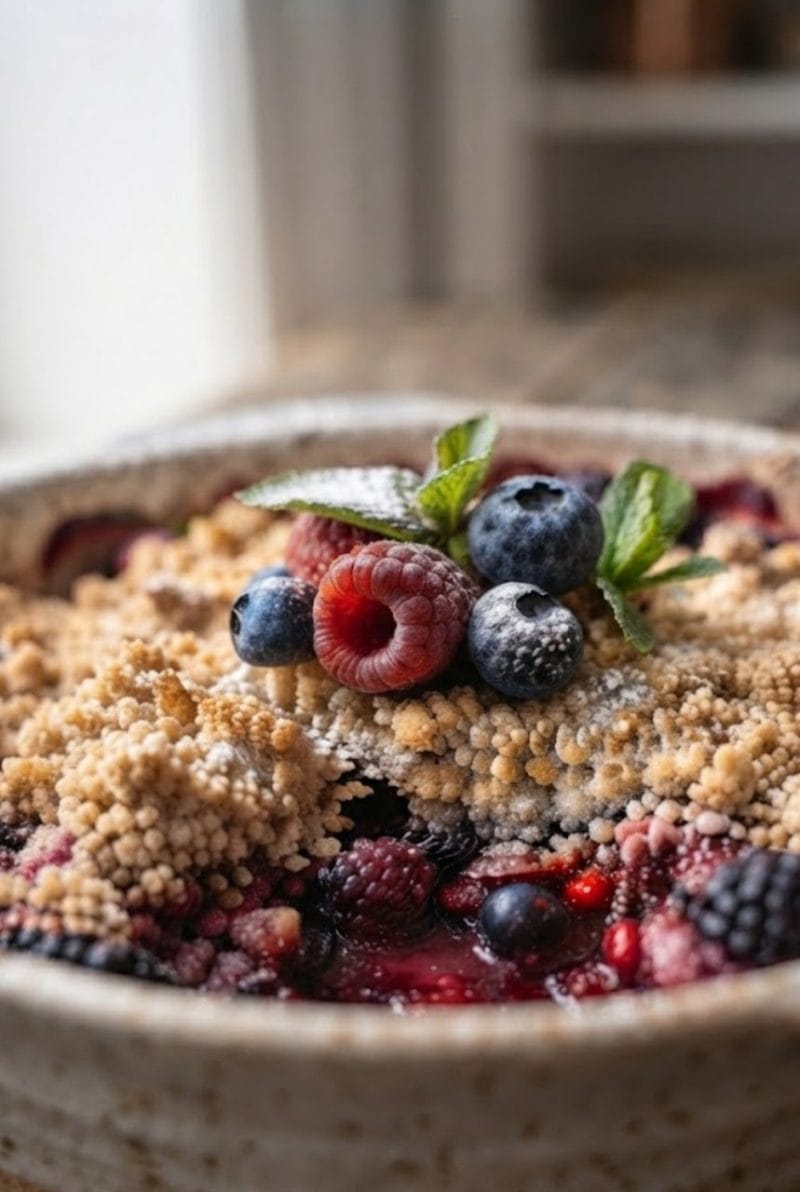 crumble aux fruits rouges crumble aux fruits rouges