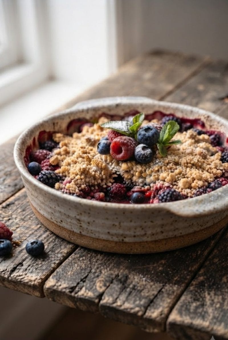 crumble aux fruits rouges crumble aux fruits rouges