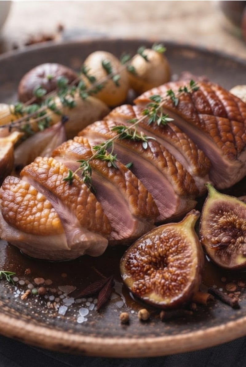 magret de canard aux figues et 4 épices magret de canard aux figues et 4 épices