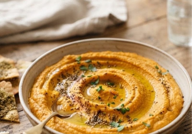 Category Index 7 Houmous de carottes rôties au cumin