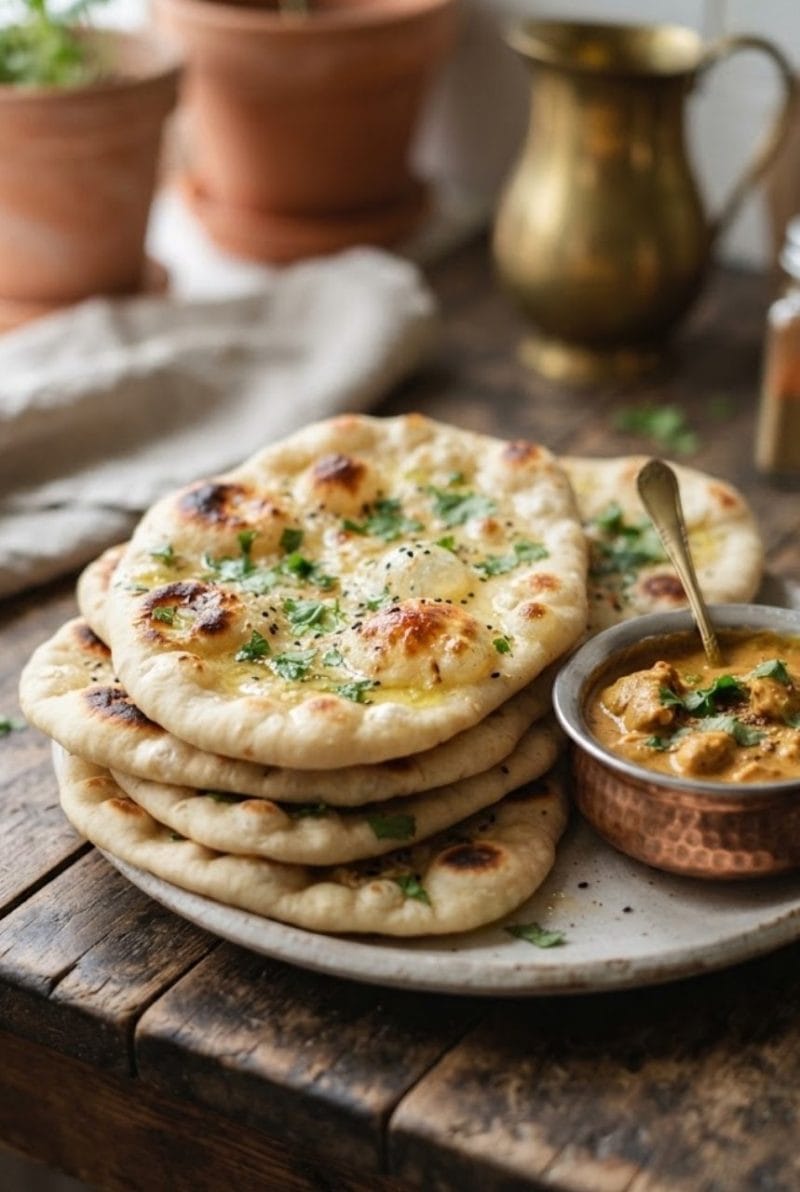 Naans indiens maison